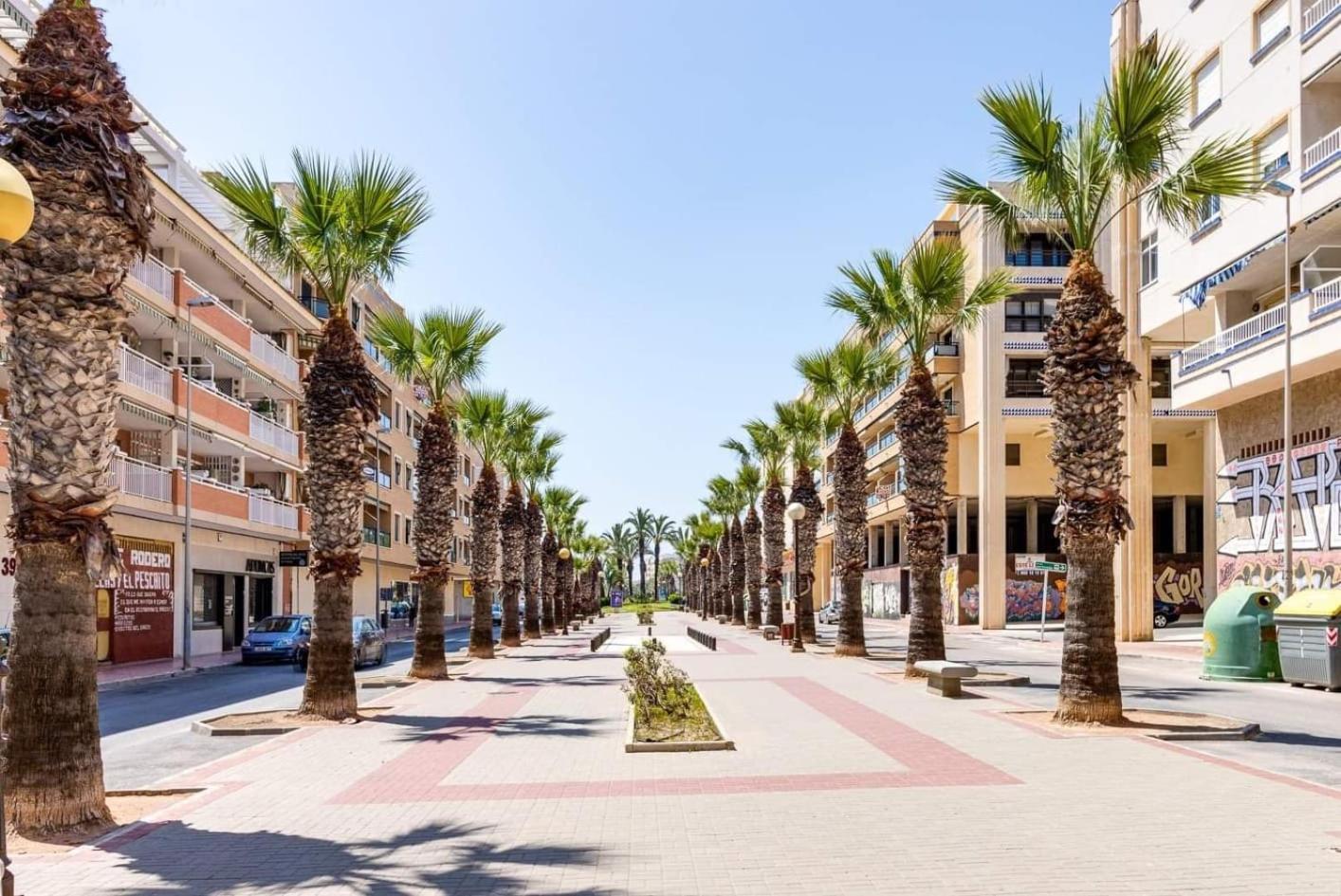 Excelente apartamento vacacional en Guardamar a unos pasos de la playa, calle Paraguay Guardamar del Segura Exterior foto